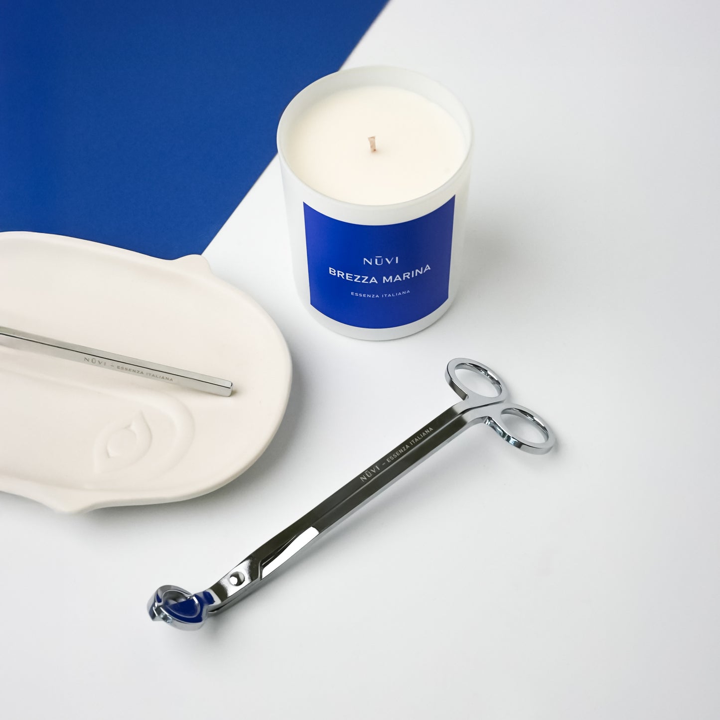 Accessorio per candele in acciaio, taglia stoppino per cura della fiamma