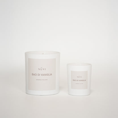 Baci di Vaniglia - Candela profumata NUVI in cera di soia