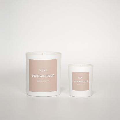 Dolce Abbraccio - Candela profumata NUVI in cera di soia